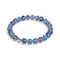 Indigo | Firefly Glass Confetti Bracelet